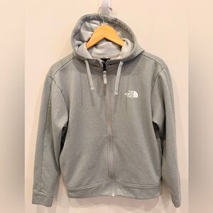 The North Face Women’s Small Gray Full Zip Hoodie Fleece Lined‎ Jacket